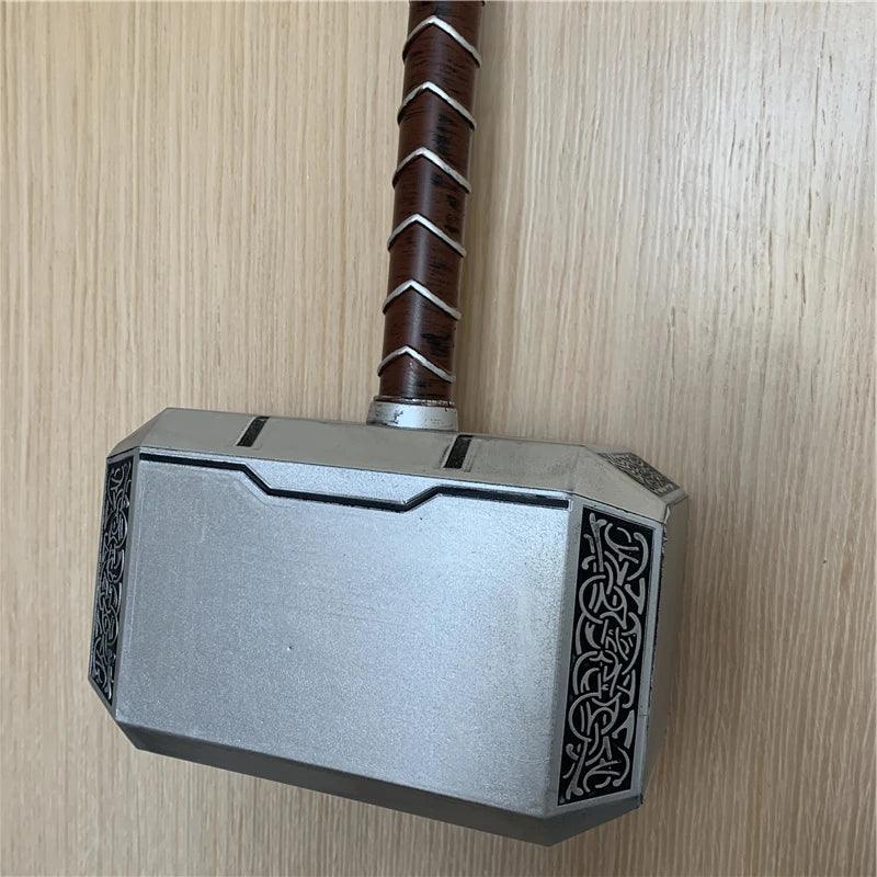 44cm Thor's Hammer Cosplay 1:1 Thunder Hammer Weapons Model Kids Gift Avengers Superhero Role Playing Captain America Iron Man - NTKSTORE