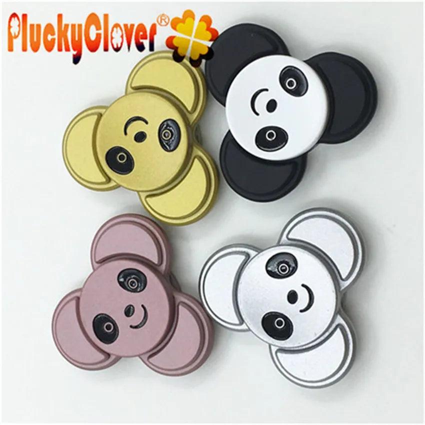 1pc China Cute Panda Tri-Spinner Fidget Hand Metal Spinner ADHD Adult Kids Autism Educational kids Toys Christmas Gifts for Kids - NTKSTORE