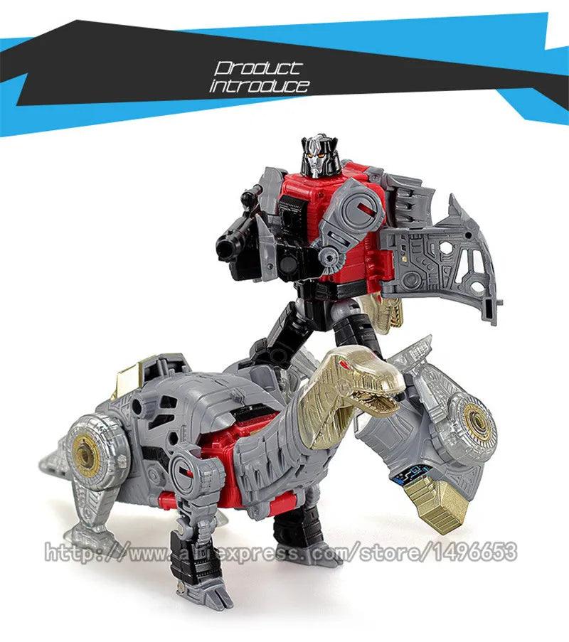 Haizhixing 5 IN 1 Transformation Robot Car Toys Anime Devastator Aircraft Tank Model KO Boys Truck Collection Kid Adult Gift - NTKSTORE