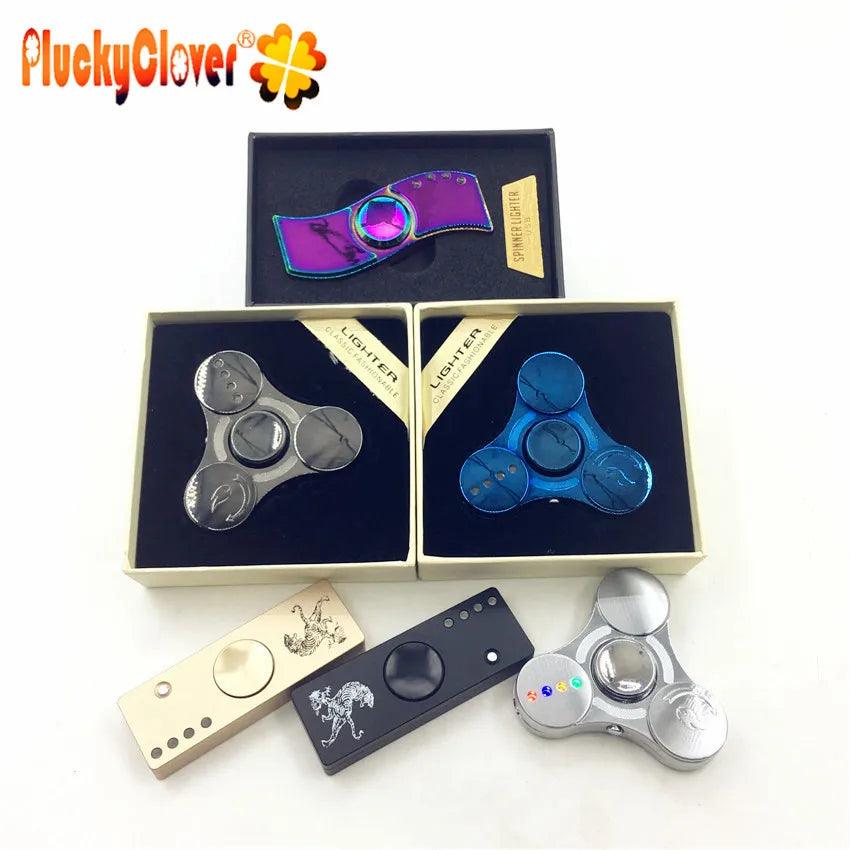 1pc China Cute Panda Tri-Spinner Fidget Hand Metal Spinner ADHD Adult Kids Autism Educational kids Toys Christmas Gifts for Kids - NTKSTORE