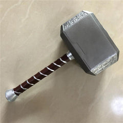 44cm Thor's Hammer Cosplay 1:1 Thunder Hammer Weapons Model Kids Gift Avengers Superhero Role Playing Captain America Iron Man - NTKSTORE