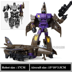 Haizhixing 5 IN 1 Transformation Robot Car Toys Anime Devastator Aircraft Tank Model KO Boys Truck Collection Kid Adult Gift - NTKSTORE