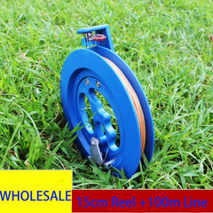 free shipping 20cm Kite reel 300m kite line 18cm reel 200m Child kite handle for large delta kites flying outdoor toys weifang - NTKSTORE