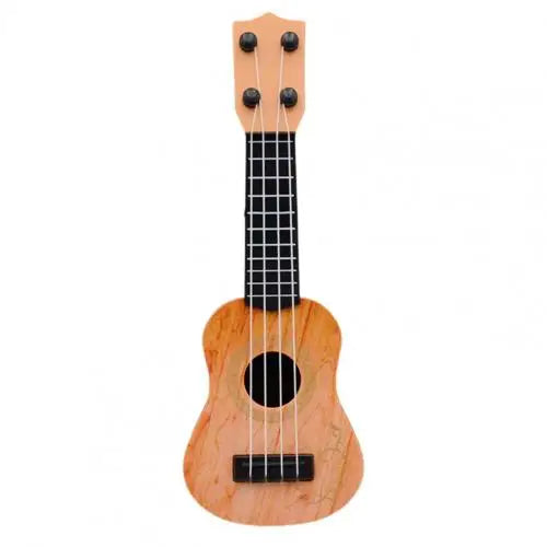 Adjustable Tues Guitar Toy Simulation Music Enlightenment Elastic Baby Classical Ukulele Toy for 4-6 Years Old Entertainment - NTKSTORE