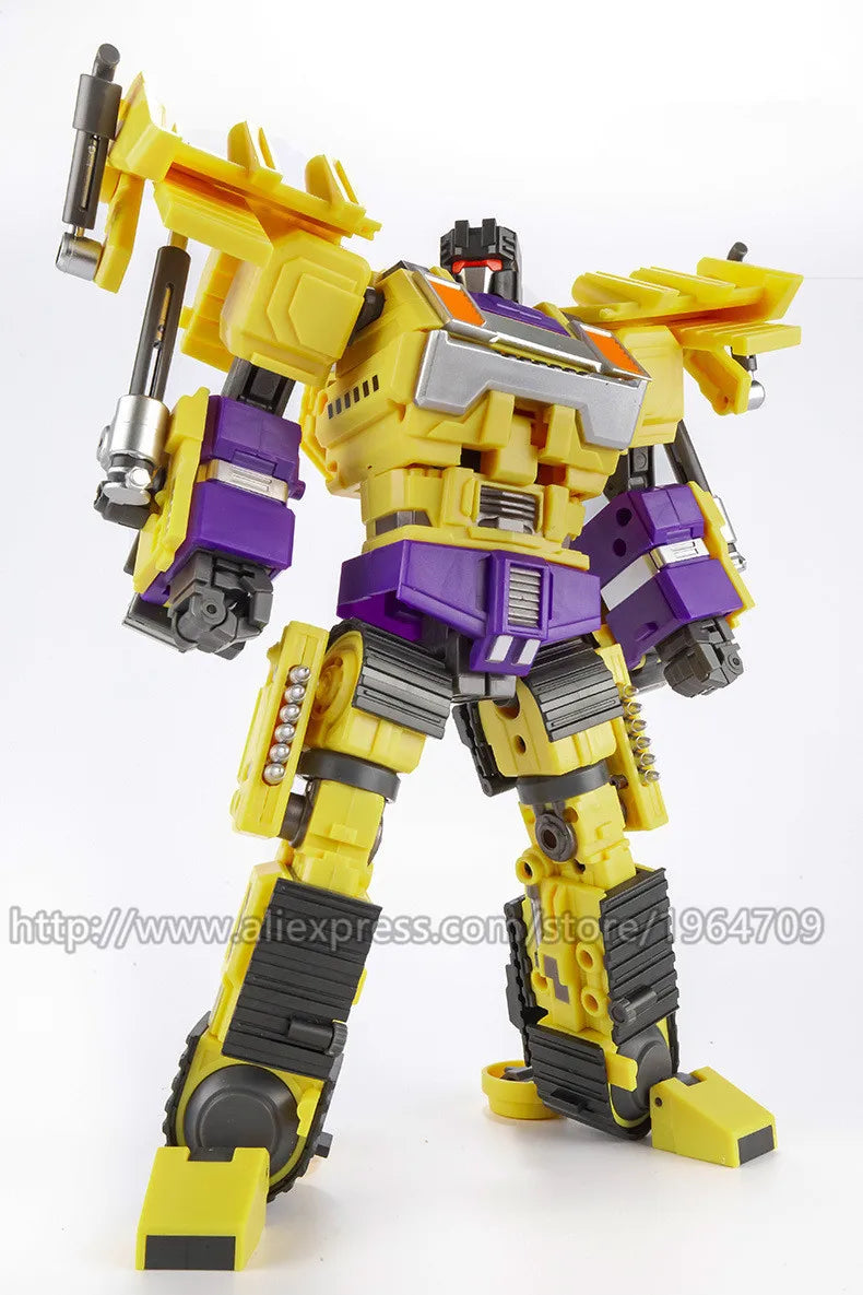 Jinbao 5 In 1 45 cm Big Transformation Predaking Toys Anime Devastator KO G1 Robot Action Figure Model Boy Children Kid Gift - NTKSTORE