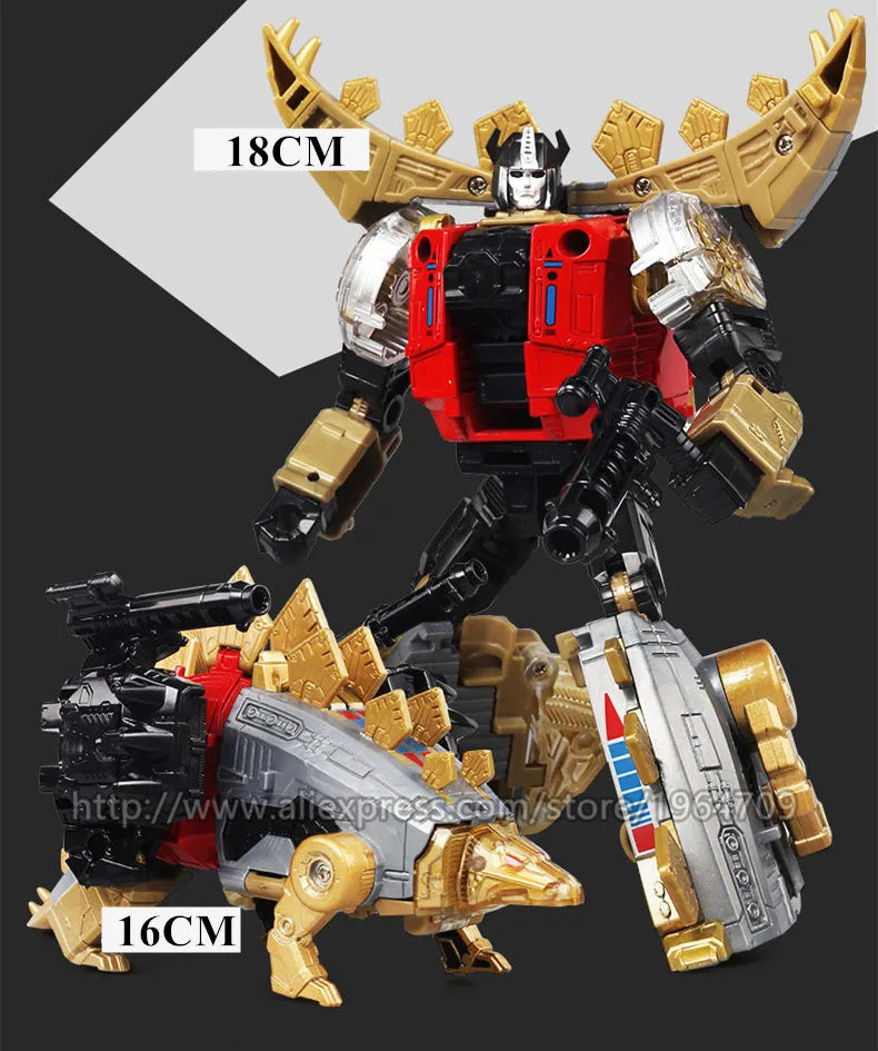 Jinbao 5 In 1 45 cm Big Transformation Predaking Toys Anime Devastator KO G1 Robot Action Figure Model Boy Children Kid Gift - NTKSTORE