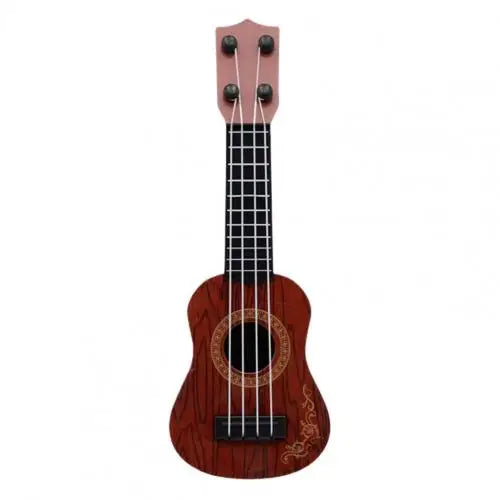 Adjustable Tues Guitar Toy Simulation Music Enlightenment Elastic Baby Classical Ukulele Toy for 4-6 Years Old Entertainment - NTKSTORE