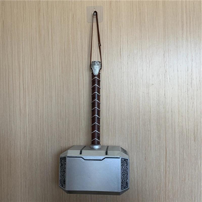 44cm Thor's Hammer Cosplay 1:1 Thunder Hammer Weapons Model Kids Gift Avengers Superhero Role Playing Captain America Iron Man - NTKSTORE