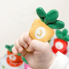 Baby Tissue Box Pull Out Radish Toys Carrot Harvest Toddler Fine Motor Skills Montessori Early Learning Educational Games Toys - NTKSTORE