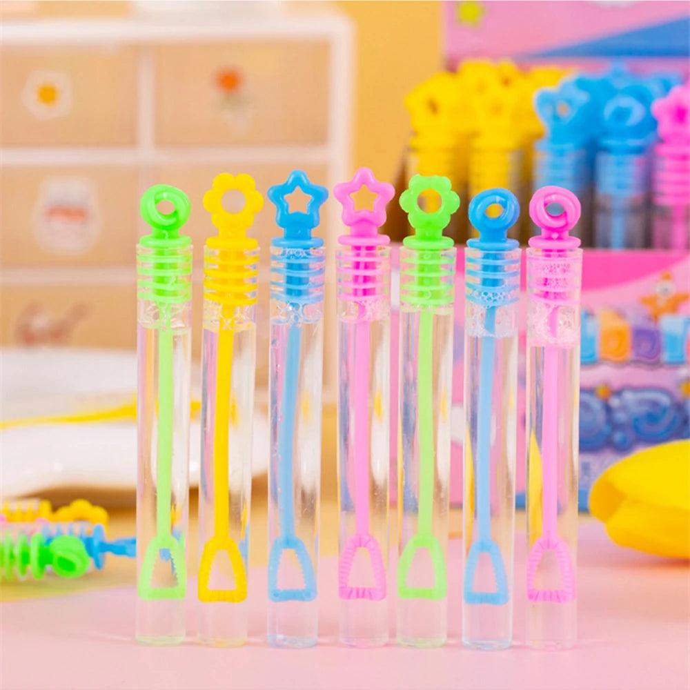 10-30PC Mini Cute Bubble Empty Tube Toy Kids Birthday Party Favors School Gifts Wedding Guests Souvenirs Pinata Rewards for Kids - NTKSTORE