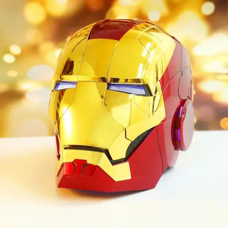 Iron Man 1:1 Mk50 Mk5 Helmet Voice Control Eyes With Light Avengers Electric Model Toys For Adult Technology Wearable Xmas Gift - NTKSTORE