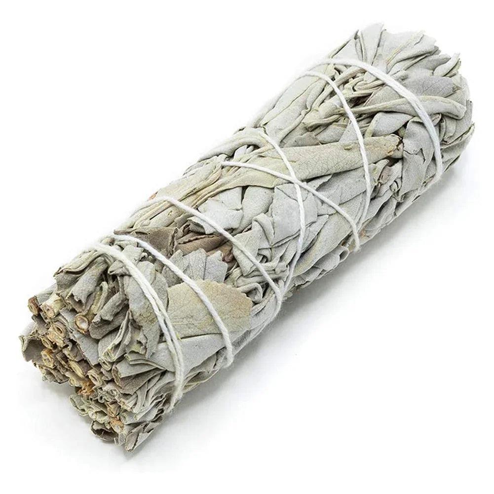 Natural White Sage Bundles Smudge Sticks Indoor Purification Smoking Aroma Leaf Bundle Sage Smudge Sticks for Home Cleansing - NTKSTORE