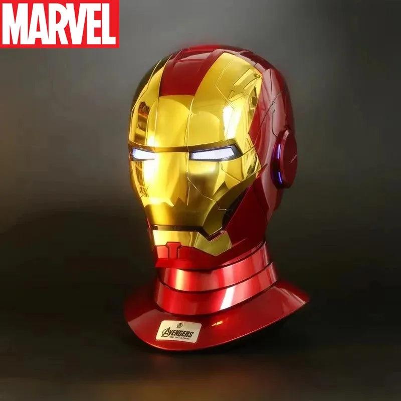 Iron Man 1:1 Mk50 Mk5 Helmet Voice Control Eyes With Light Avengers Electric Model Toys For Adult Technology Wearable Xmas Gift - NTKSTORE