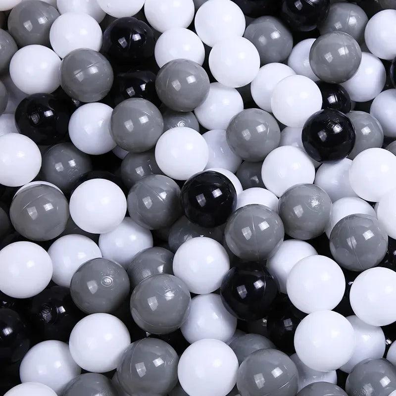 50pcs Water Pool Ocean Wave Balls Gifts Colorful Love Star - NTKSTORE