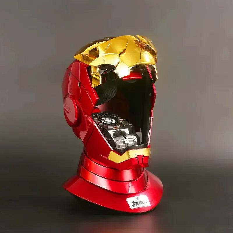 Iron Man 1:1 Mk50 Mk5 Helmet Voice Control Eyes With Light Avengers Electric Model Toys For Adult Technology Wearable Xmas Gift - NTKSTORE