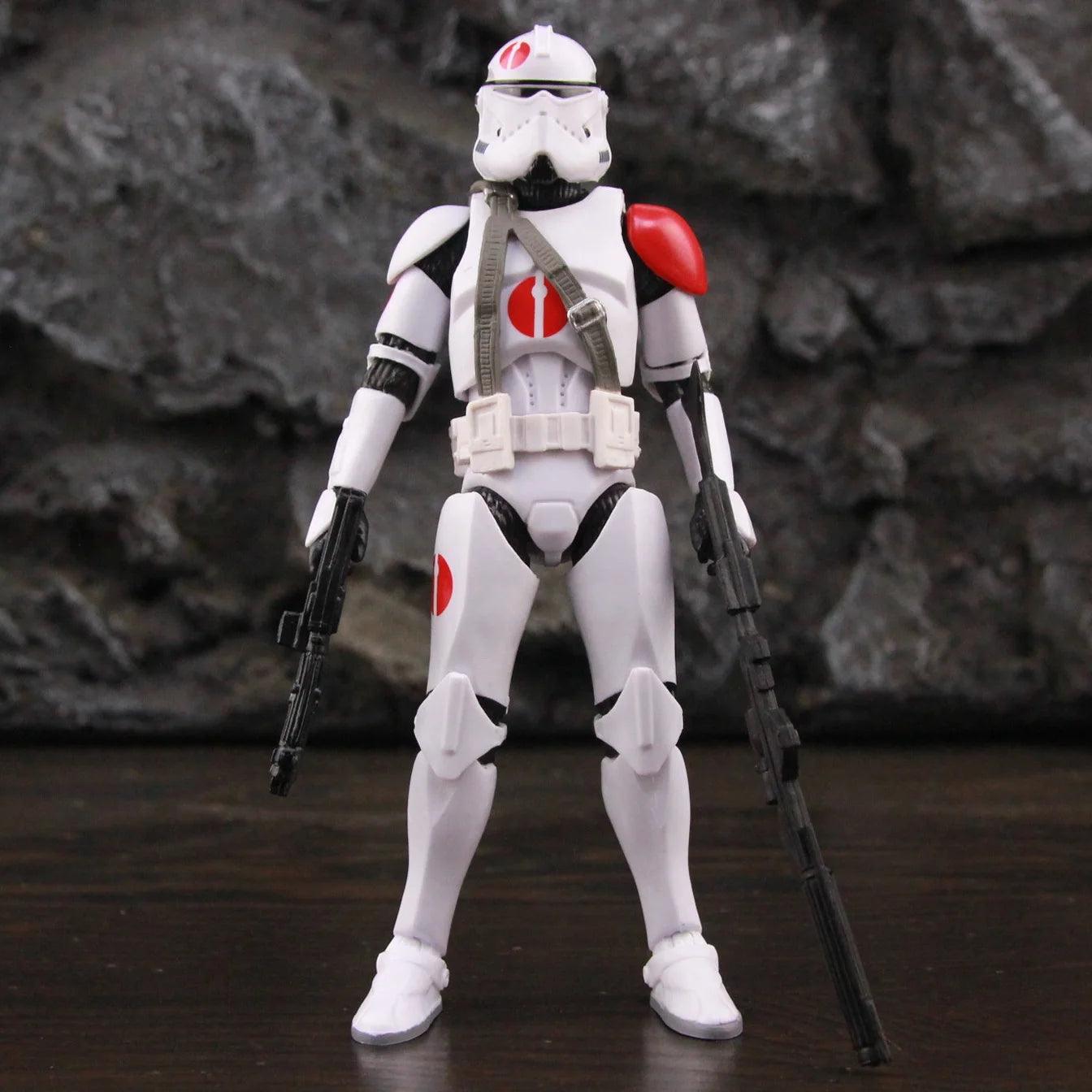 New Body - Star Wars 91st Mobile Reconnaissance Corps Commander Neyo Lieutenant Jester Recon Trooper 6" Action Figure Clone Toys - NTKSTORE