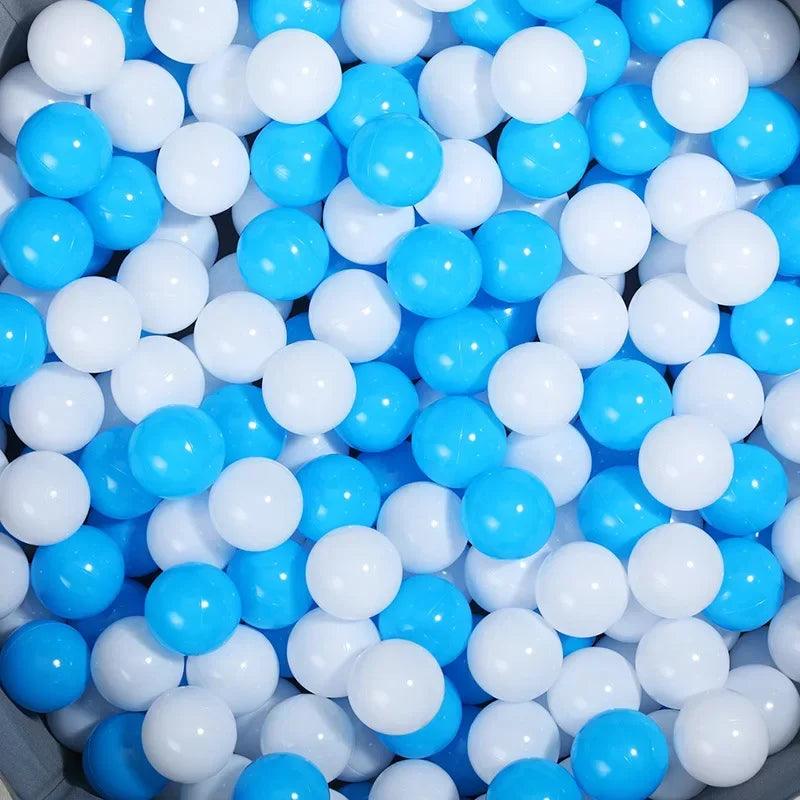 50pcs Water Pool Ocean Wave Balls Gifts Colorful Love Star - NTKSTORE