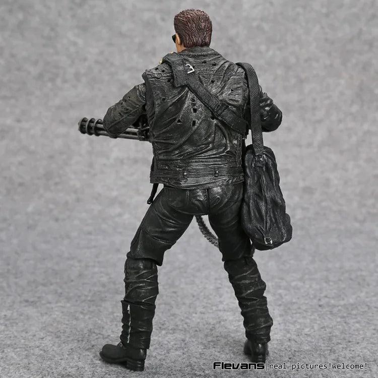 NECA Terminator 2: Judgment Day T-800 Arnold Schwarzenegger PVC Action Figure Collectible Model Toy 7" 18cm - NTKSTORE