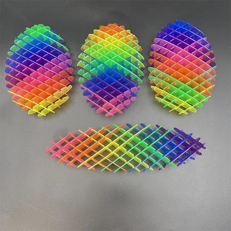 DIY Mesh Stretchable ElasticMesh New Unique Puzzle Release and Decompression Deformation Worm Popit Elastic Mesh Toy - NTKSTORE