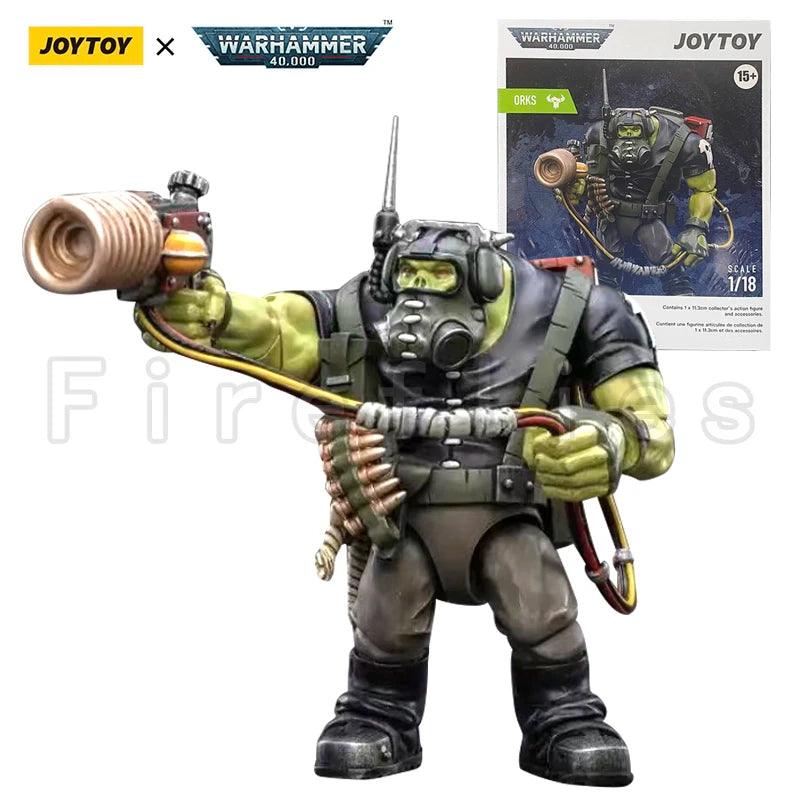 1/18 JOYTOY Action Figure (6PCS/SET) 40K Ork Kommandos Anime Model Toy - NTKSTORE