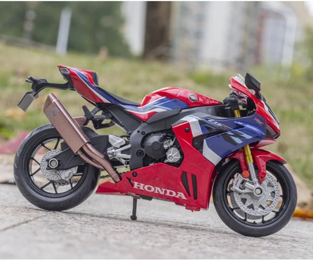 1/12 BMW S1000RR Alloy Diecast Motorcycle Model Toy Collection Hobbies Shork-Absorber Off Road Autocycle Toys Car Kid Gifts