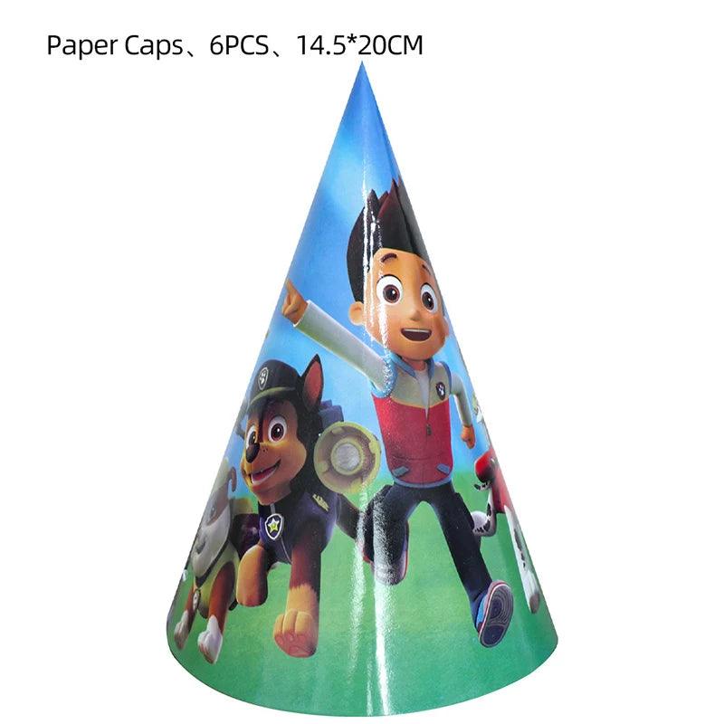 PAW Patrol Birthday Party Decorations Latex Aluminum Foil Balloons Disposable Tableware Kids Event Supplies Chase Marshall Skye - NTKSTORE