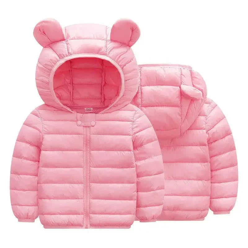 Autumn Winter Jacket For Girls Coat Kids Warm Hooded Outerwear Children Clothes Infant Girls Coat 2024 Baby Girls Jacket Spring - NTKSTORE