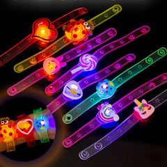 12pcs Light Up Their World with This Fun Cartoon Watch - The Perfect GiftFor Kids! - NTKSTORE