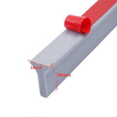 1PC 1-3M Bathroom Water Stopper Silicone Retaining Strip Water Shower Dam Flood Barrier Dry And Wet Separation Blocker - NTKSTORE