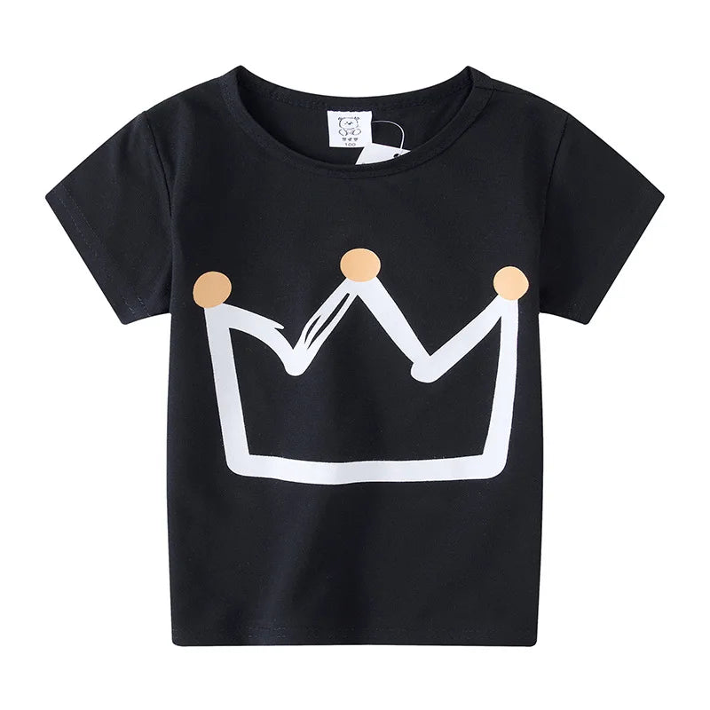 Children's Clothing Boys Girls T-Shirt Kids Clothes Cartoon Summer Tops Long Sleeve Baby Clothing Spring Cotton Ropa De Niña - NTKSTORE