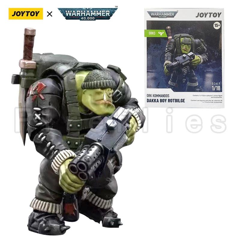 1/18 JOYTOY Action Figure (6PCS/SET) 40K Ork Kommandos Anime Model Toy - NTKSTORE