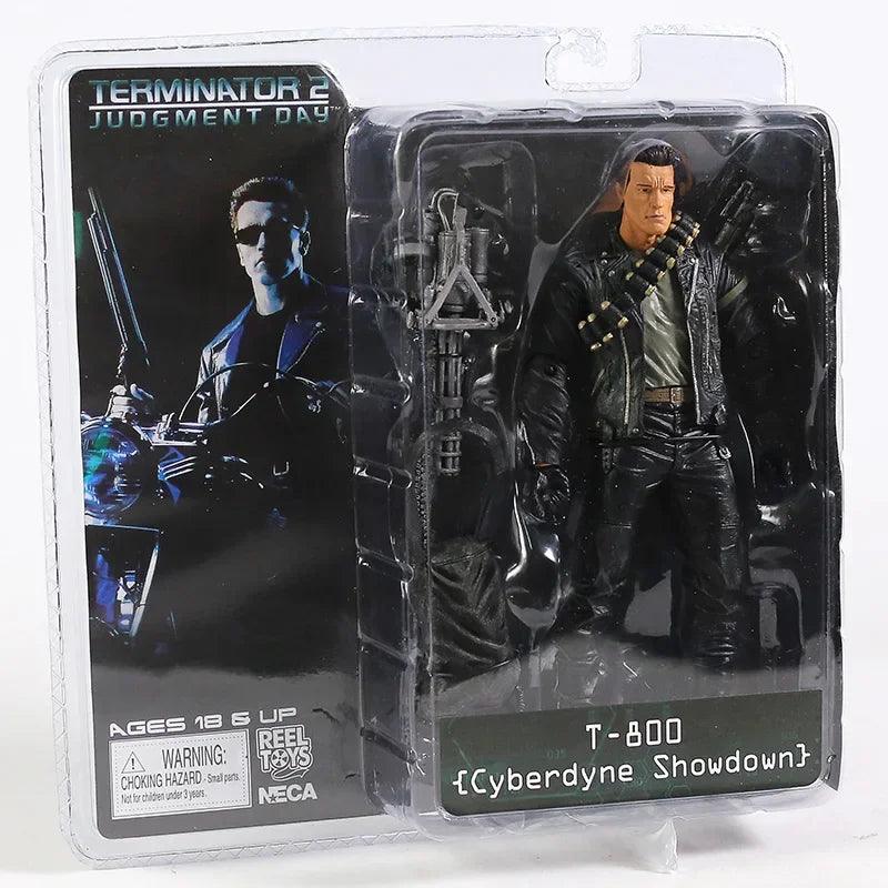 NECA Terminator 2: Judgment Day T-800 Arnold Schwarzenegger PVC Action Figure Collectible Model Toy 7" 18cm - NTKSTORE