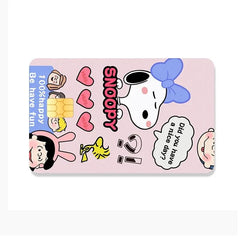 Snoopy Credit Card Debit Card Stickers DIY Anime Cartoon Waterproof Melody Poker Stickers Film Tape Skins Small Stacks - NTKSTORE