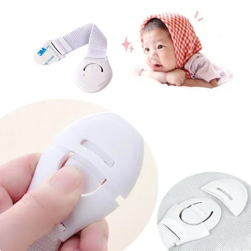 10PCS/lot Home Baby Safety Multifunction Drawer Lock Child Protect Toilet Refrigerator Lock Door for Kids Dishwasher Fridge - NTKSTORE