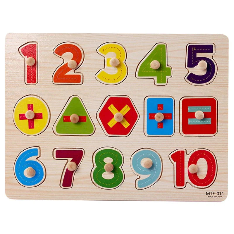 Montessori Baby Puzzle Educational Toys For Children Baby Game Puzzle Board Jigsaw Child Puzzle Wooden Puzzles For Kids 2 3 Year