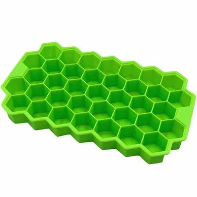 1pcs Honeycomb 37 Lattice Cube Tray Maker Without Lid DIY Ice Mold - NTKSTORE