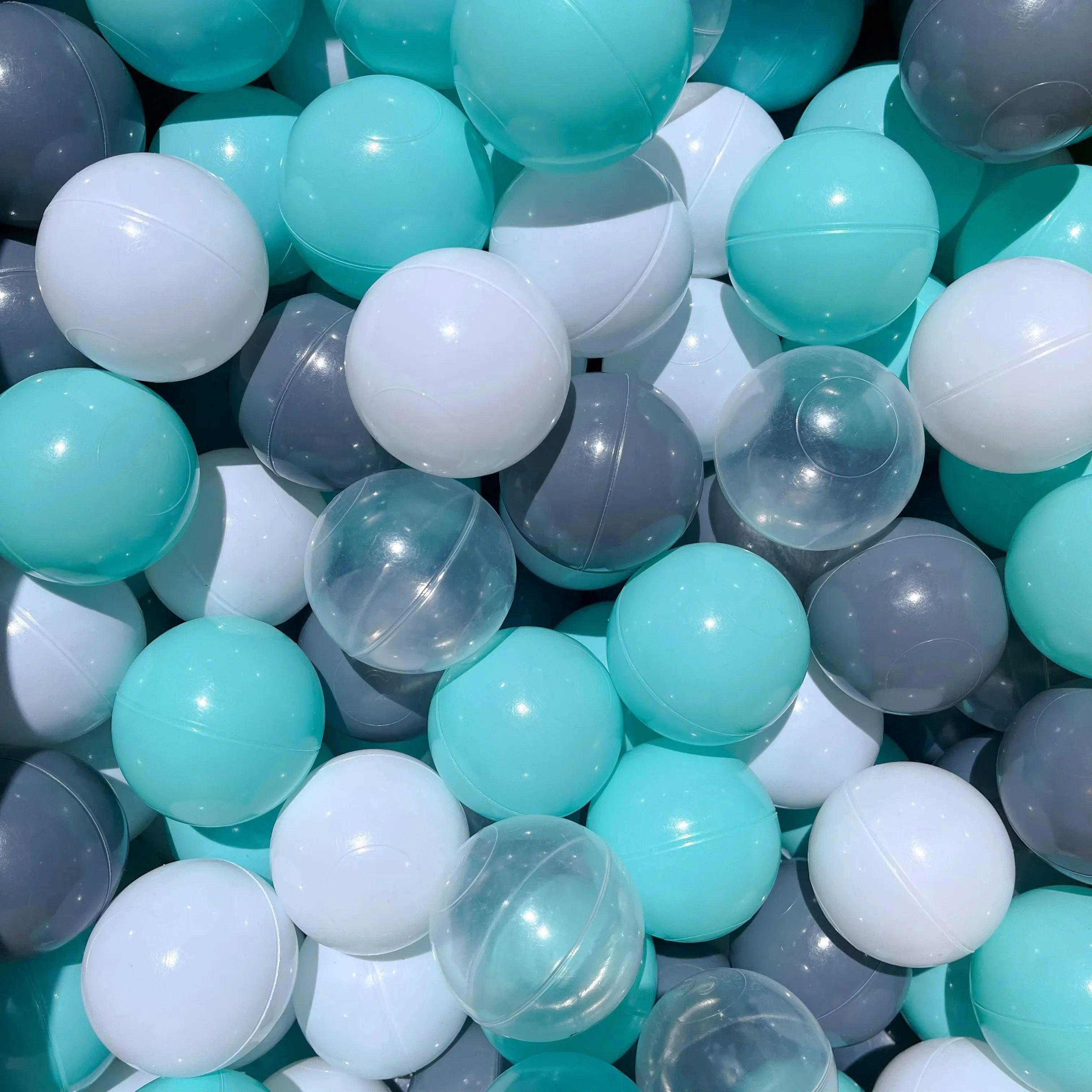 50pcs Water Pool Ocean Wave Balls Gifts Colorful Love Star - NTKSTORE