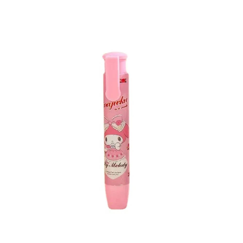 Creative Kuromi Melody Cinnamoroll Hello Kitty Press Eraser Anime Cartoon Kawaii Stationery Gift Office School Supplies - NTKSTORE