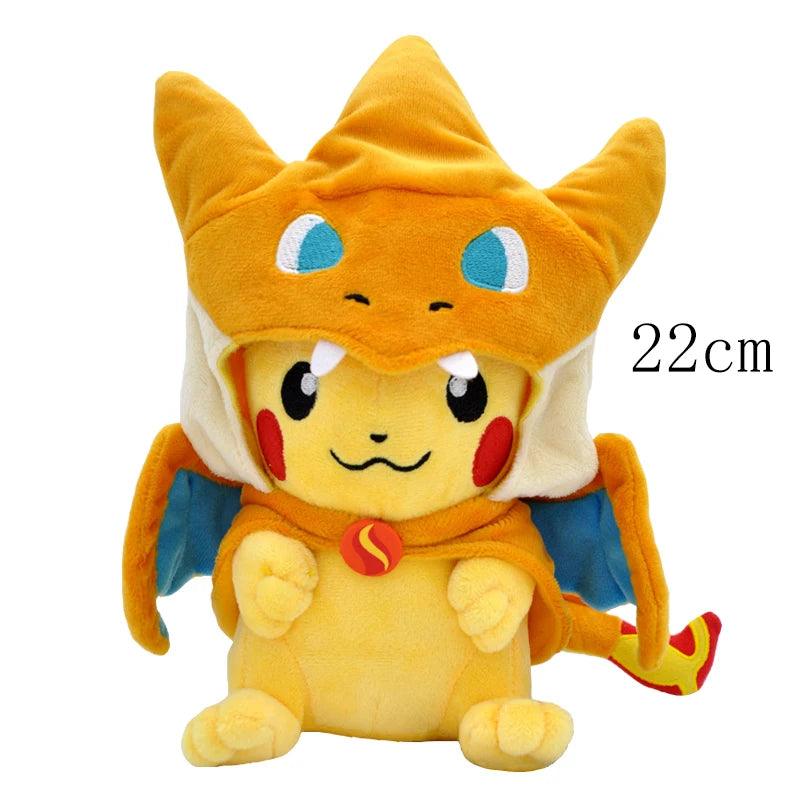 70 Styles Pokemon Plush Toy Dragapult Gengar Pikachu Eevee Evolution Scorbunny Cinderace Doll Morpeko Christmas Gift for Kids - NTKSTORE