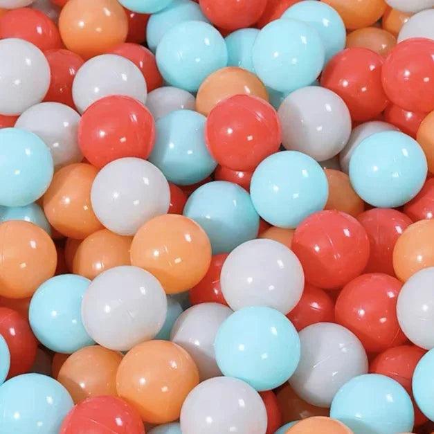 50pcs Water Pool Ocean Wave Balls Gifts Colorful Love Star - NTKSTORE