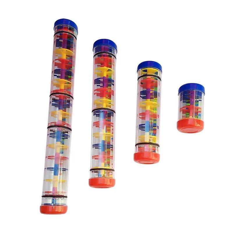 Rainmaker Baby Toy Rain Stick Musical Toys For Babies 1 2 3 Year Hand Shaker Rattles Toy Educational Instrument Toy For Children - NTKSTORE