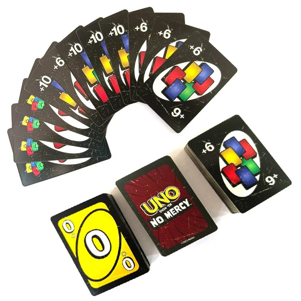 Uno No mercy Game Board Games UNO Cards Table Family Party Entertainment UNO Games Card Toys Children Birthday Christmas - NTKSTORE