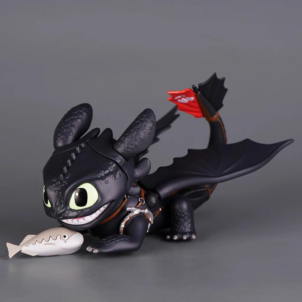 In Stock How To Train Your Dragon Action Figures Toothless Light Fury Figure Model Kit Ornament Toy Action Model Kids Gift - NTKSTORE