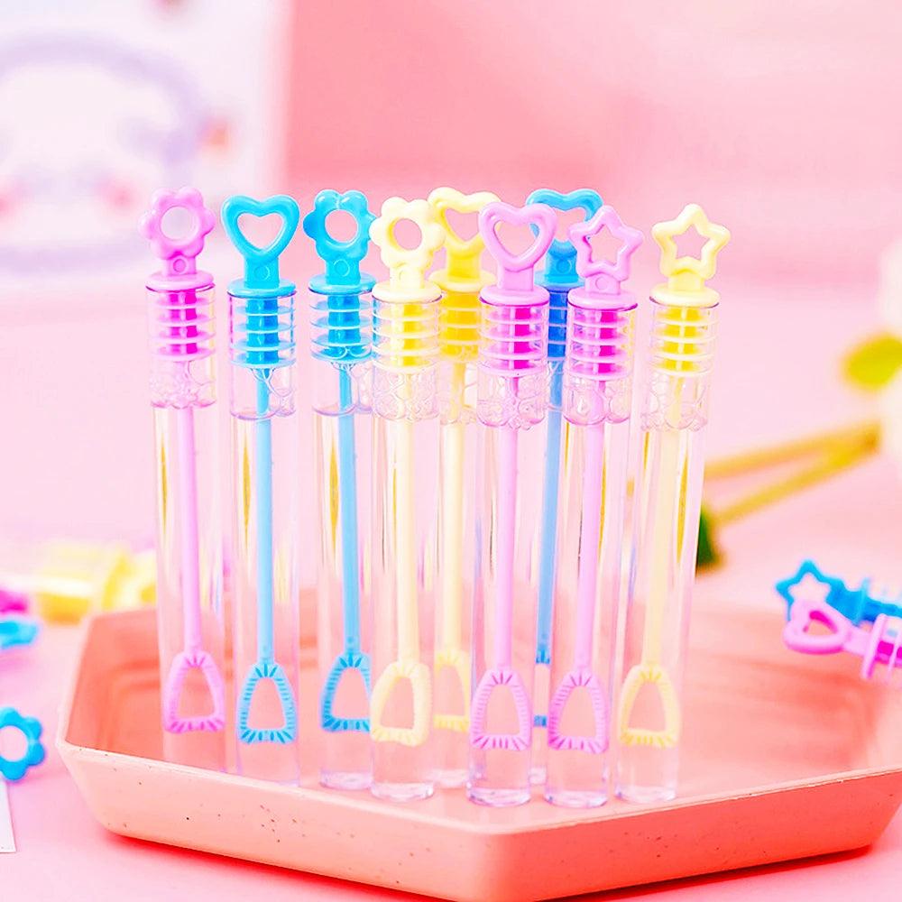 10-30PC Mini Cute Bubble Empty Tube Toy Kids Birthday Party Favors School Gifts Wedding Guests Souvenirs Pinata Rewards for Kids - NTKSTORE