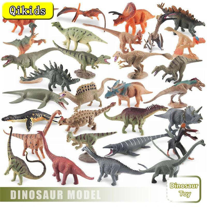 12Pcs/Set Dinosaur Educational Figurine - NTKSTORE