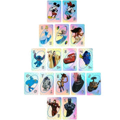 UNO Disney 100 Card Game for Kids, Featuring Disney Characters, Collectible Foil Card - NTKSTORE