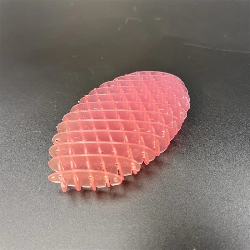 DIY Mesh Stretchable ElasticMesh New Unique Puzzle Release and Decompression Deformation Worm Popit Elastic Mesh Toy - NTKSTORE