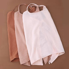 Breathable Maternity Breastfeeding Cover Cotton Gauze Baby Feeding Nursing Cover Privacy Breastfeeding Apron Stroller Blanket - NTKSTORE