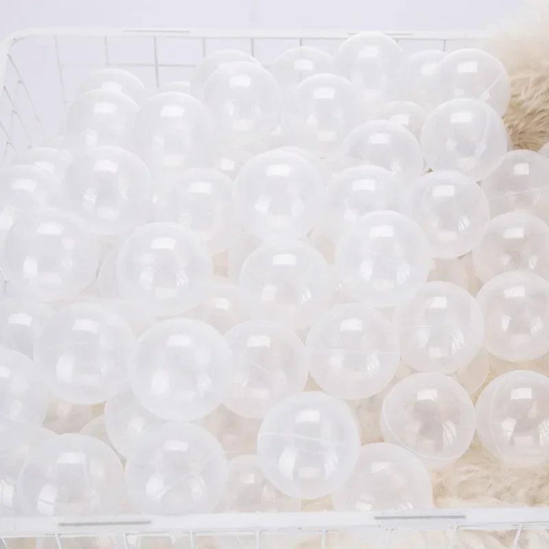 50pcs Water Pool Ocean Wave Balls Gifts Colorful Love Star - NTKSTORE