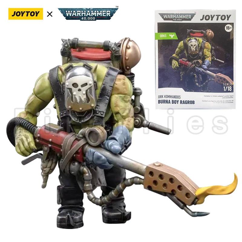 1/18 JOYTOY Action Figure (6PCS/SET) 40K Ork Kommandos Anime Model Toy - NTKSTORE